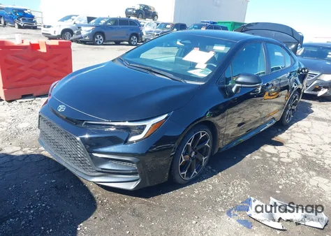 2025 Toyota Corolla Fx z USA, uszkodzony, nr VIN 5YFB4MCE0SP223353